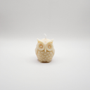 Owl - S  - Candle WHT