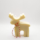 Deer Candle WHT