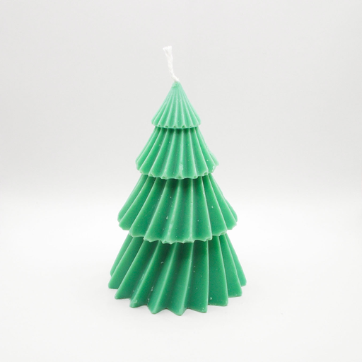 [Tree-Green-38] Tree GRN candle