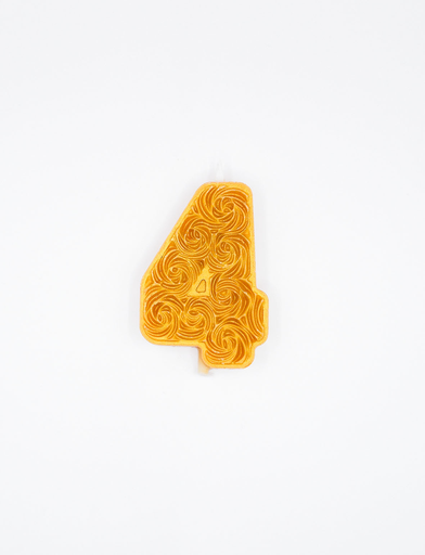 [Qzal-Four-Gold/Candle] Qzal - Num 4 - Candle / Gold