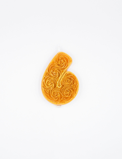 [Qzal-Six-Gold/Candle] Qzal - Num 6 - Candle / Gold