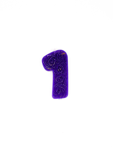 [Qzal-One-Purple/Candle] Qzal - Num 1 - Candle / Purple