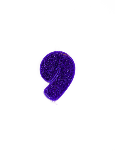 [Qzal-Nine-Purple/Candle] Qzal - Num 9 - Candle / Purple