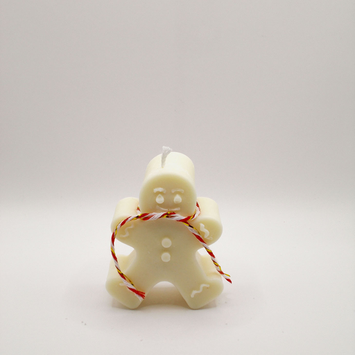 [Ginger Man-white-2] Ginger Man Candle WHT