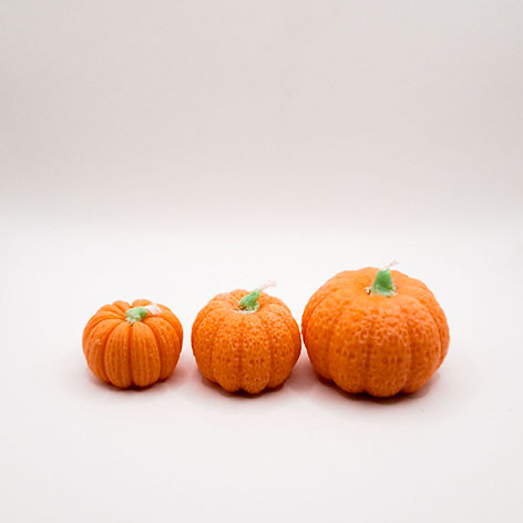 [PumpkinM-Orange-11] Pumpkin M  - Candle ORN